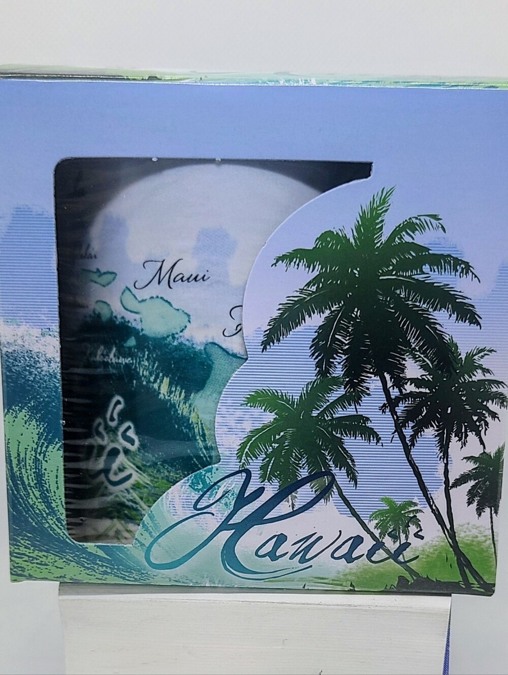 Hawaiiam Coffee Tea Mug Island Waves Hawai'i ABC Store BNIB 500 ml